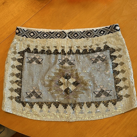 All saints Spitalfields sequin skirt - Picture 3 of 4